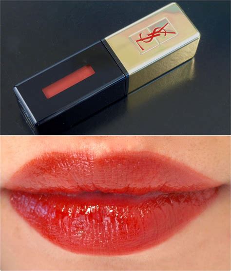 glossy stain ysl review|yves saint laurent glossy stain.